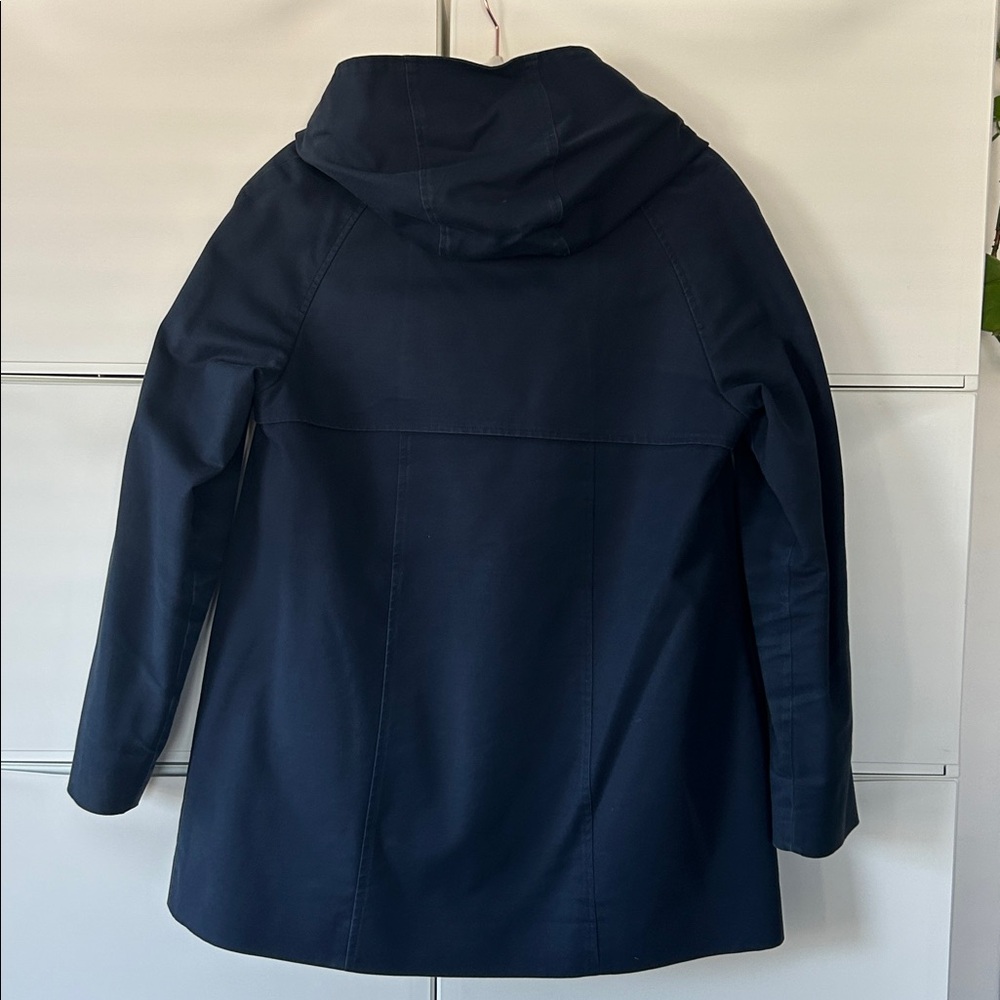 Pendleton Navy Plaid Lined Rain Jacket - image 7